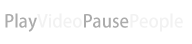Play Video Pause People
